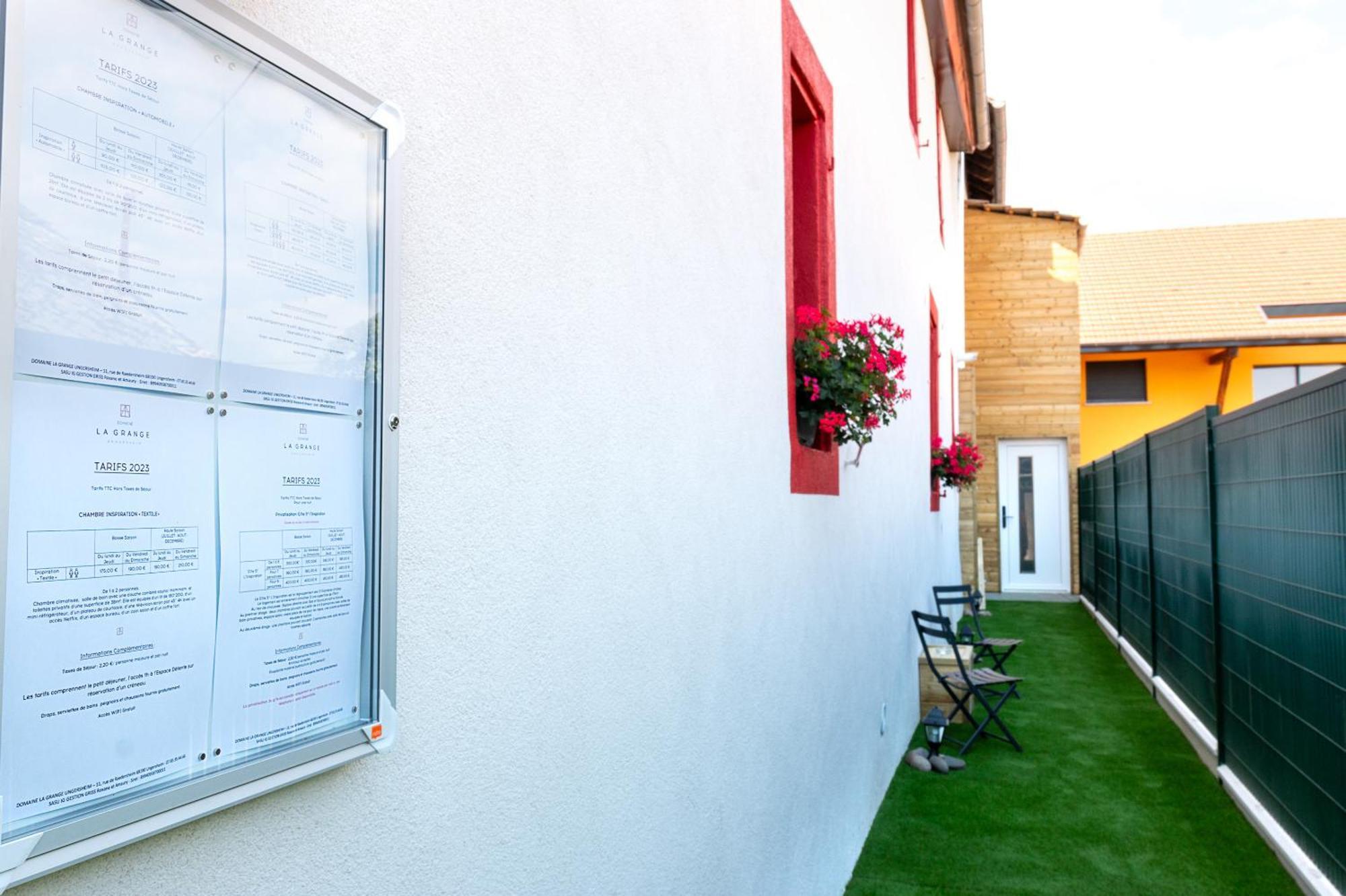 Domaine La Grange Ungersheim - Chambres D'Hotes L'Inspiration エクステリア 写真